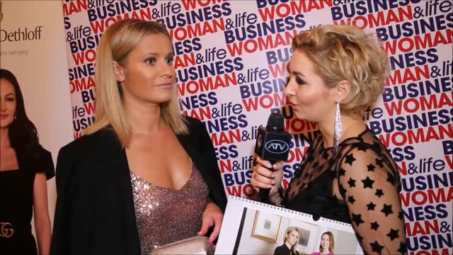 Anna Oberc - o udziale w sesji do Kalendarza Gwiazd 2018 Businesswoman 19.01.201