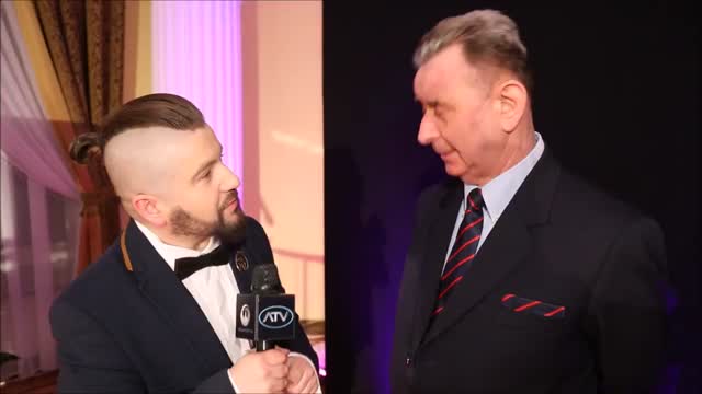 DR Jan Sarna na premierze Kalendarza o zaozeniach na 2018 r. Fundacji Rozwoju Ka