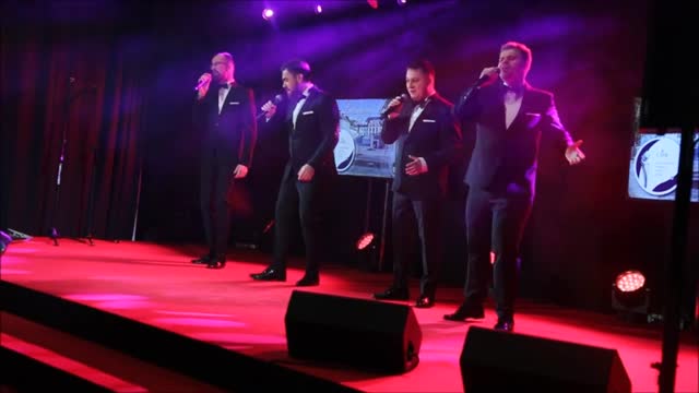 Fragment z koncertu zespołu tenorów z Ukrainy - LeonVoci w Janowie Podlaskim