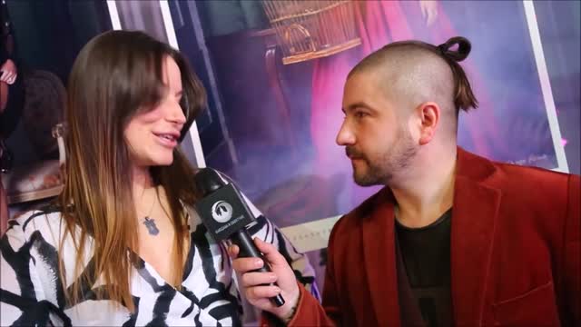 Karolina Pilarczyk Polish Drift Girl na premierze kalendarza Szlachetna Kobieta