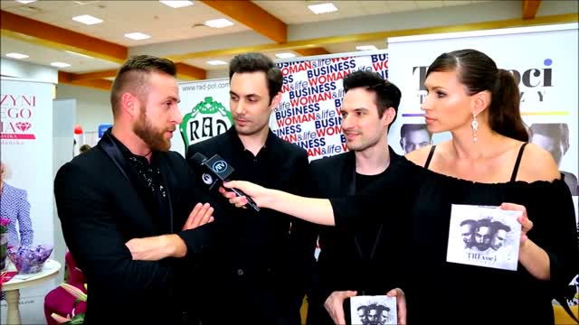 Mikołaj Gałaj Voytek Soko Mikołaj Adamczak - zespół TREvoci tenorzy w wywia