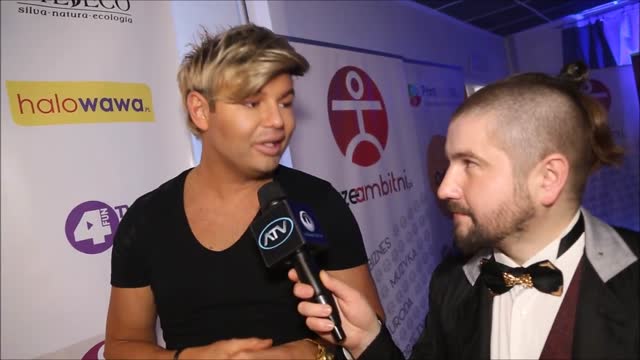 Sławek Oborski na otwarciu City Hall w Warszawie