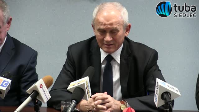 Konferencja prasowa K Tchórzewskiego Ministra Energii