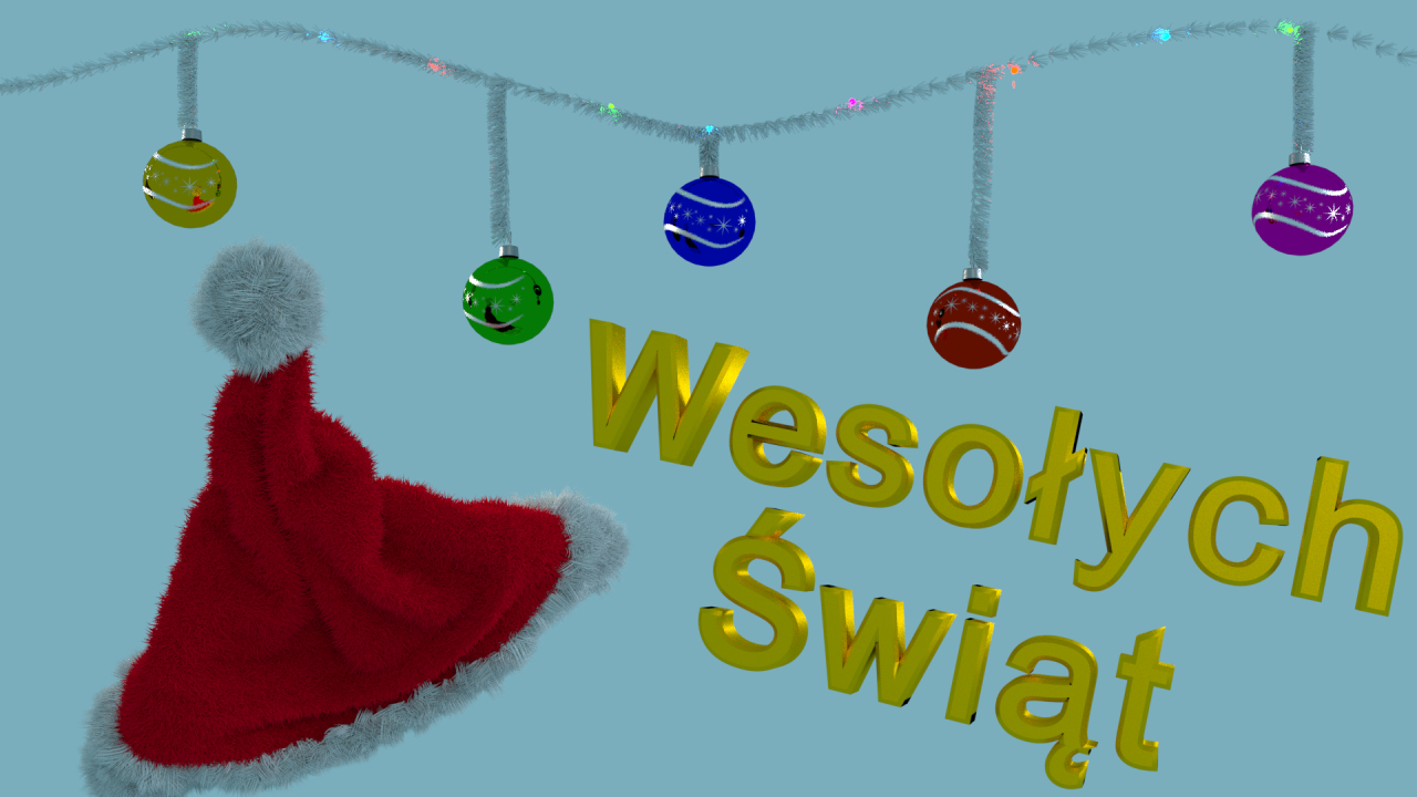 Wesołych Świąt - Kolorowe Bombki LuLajTV