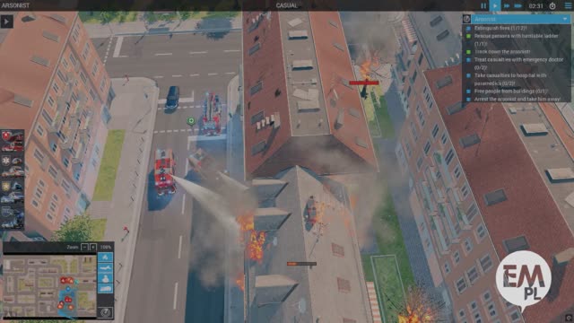 EMERGENCY 20 ARSONIST
