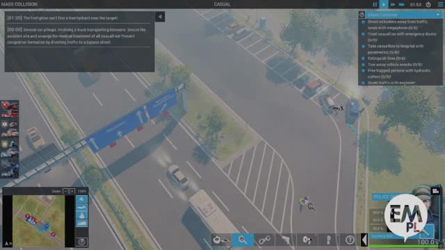 EMERGENCY 20 MASS COLLISION