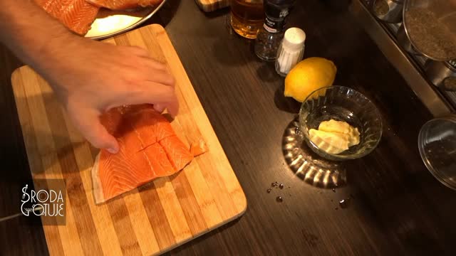 Pstrąg z piekarnika