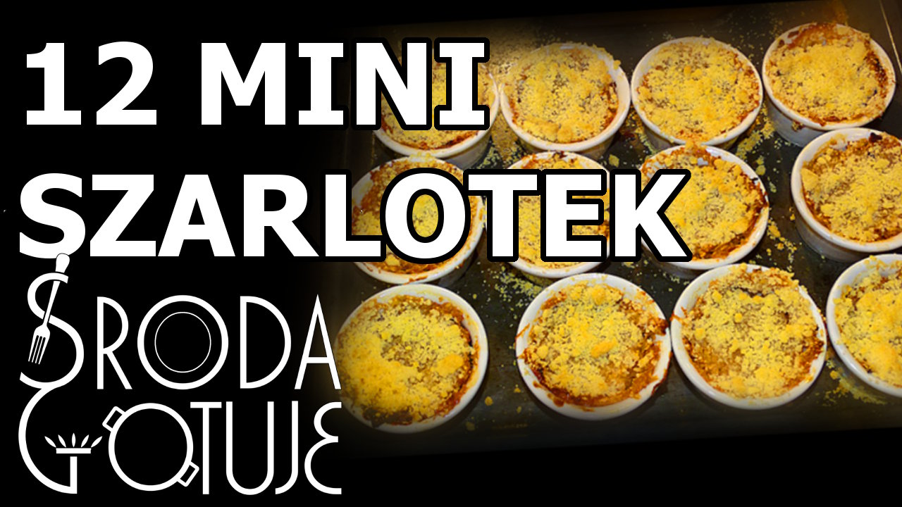 Mini szarlotka - 12 sztuk