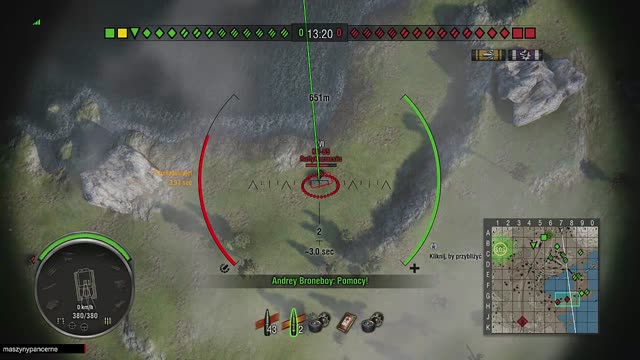 FV305 premium artyleria.