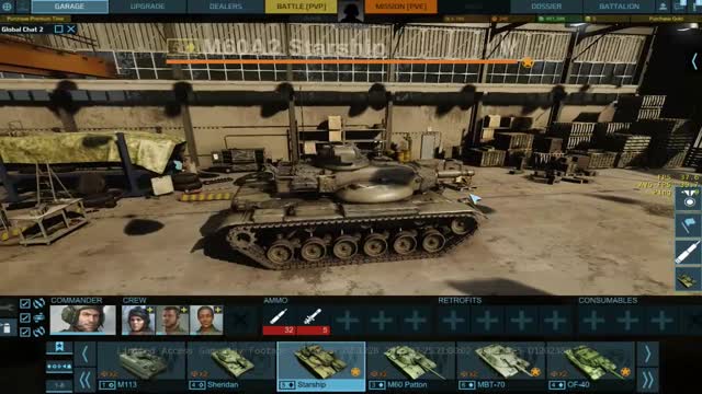 Armored Warfare gameplay