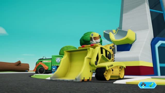 Paw Patrol On A Roll Pomóż Jakeowi w kanionie