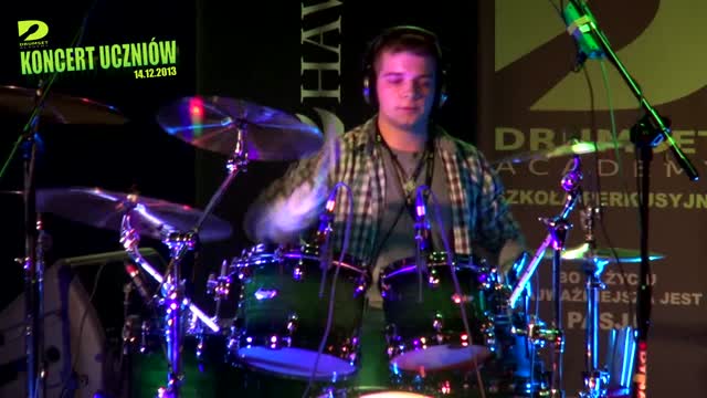 Koncert uczniów Drumset Academy 2013 Paweł Pacia